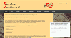 Desktop Screenshot of blasorchester-sprendlingen.de